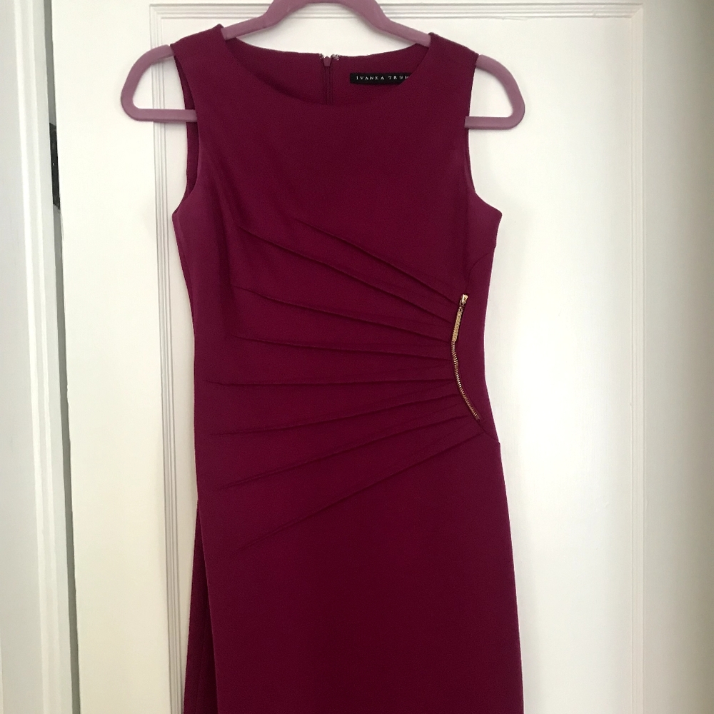 Ivanka Trump Magenta Dress